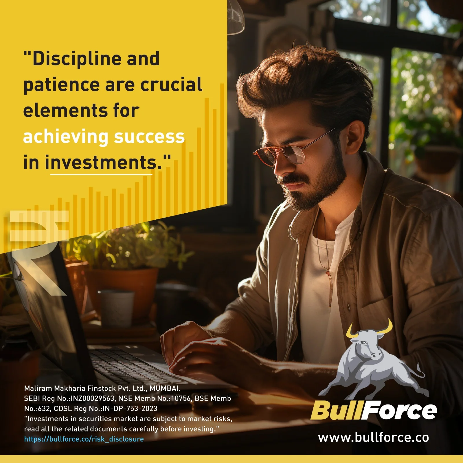 Social media creative design for BullForce