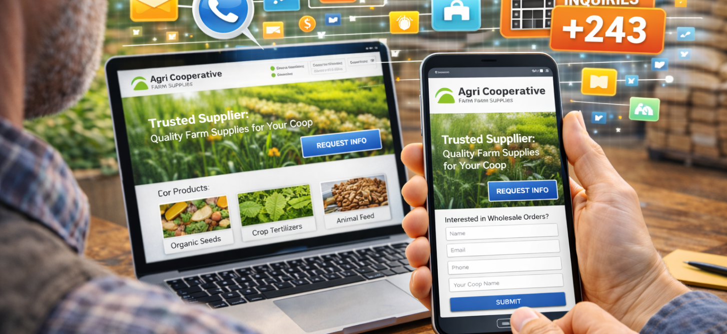 Mobile-Responsive Websites for Agri-Coops: Driving Dealer Inquiries