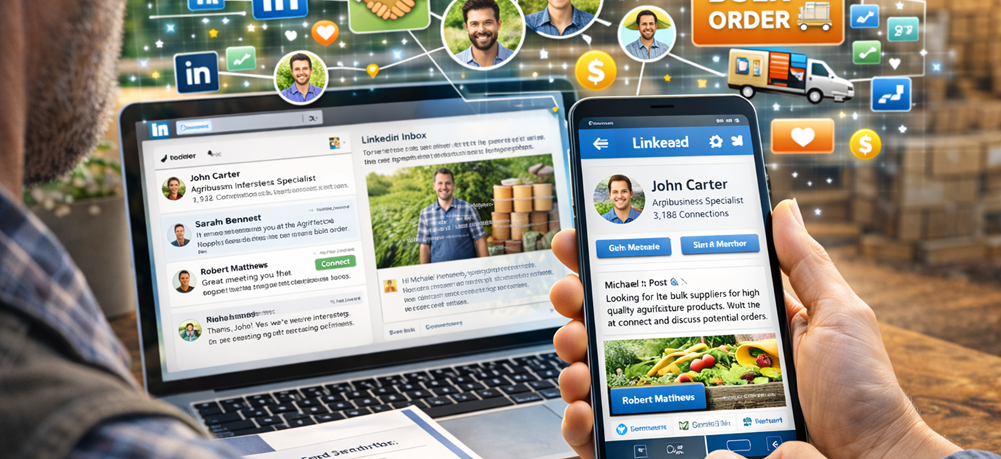 LinkedIn for Agri-Experts: Networking to Secure Bulk Orders