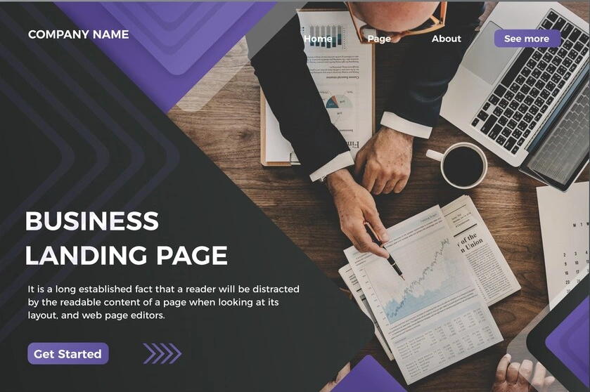 Professional Website and Landing Page Development with Custom Responsive Web Designs.